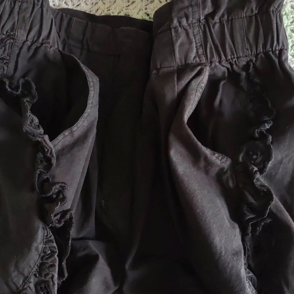 Sea New York Size 8 Kiara Light Black High Rise 100% Cotton Eyelet Shorts - Picture 13 of 16